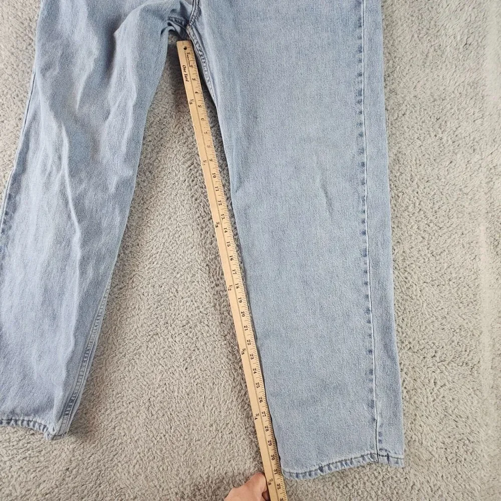 Vintage Levis 550 Jeans Mens 37x31* Blue Denim Light Wash Relaxed Tapered Y2K